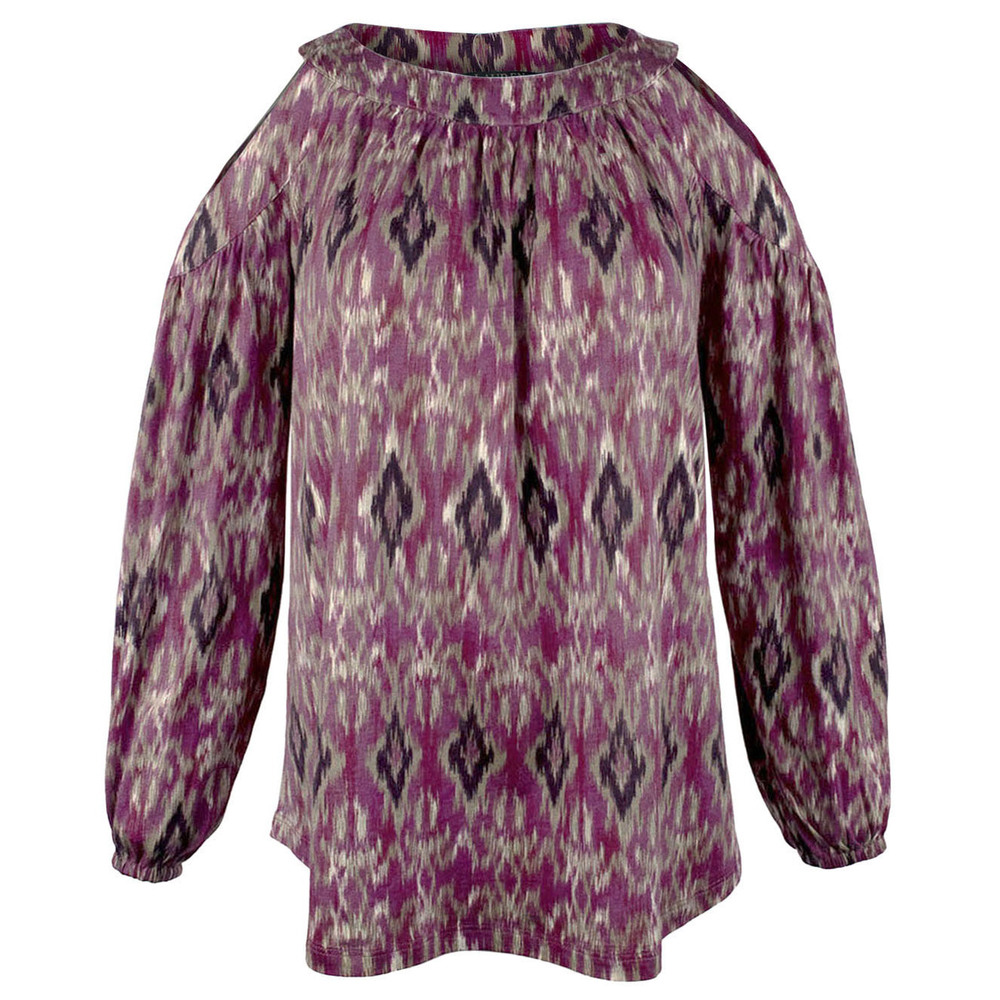 NWT Lauren Ralph Lauren Women's Relaxed Shoulder Blouse Top $79.5